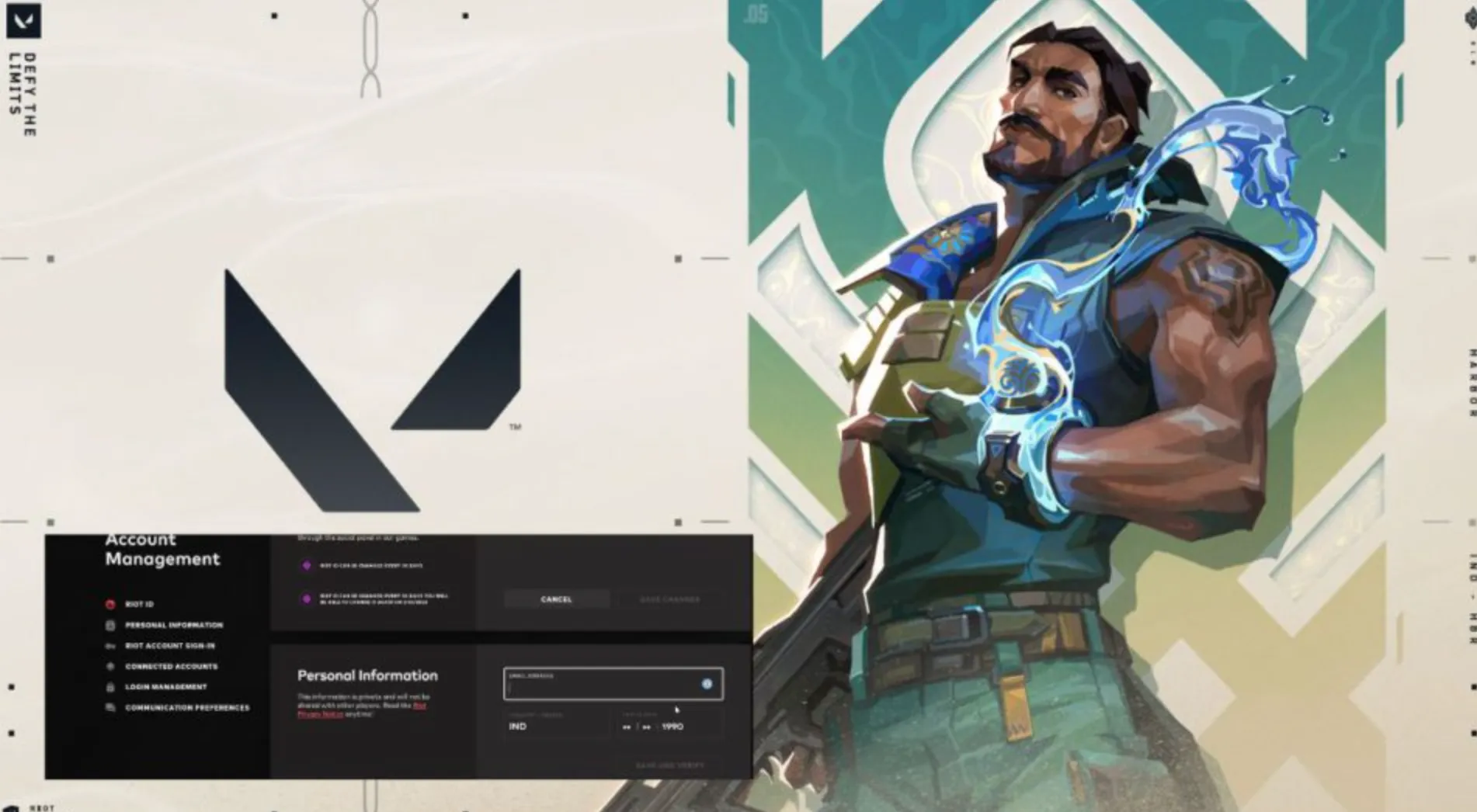 How to Change Your Valorant Email